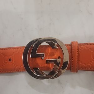 Gucci shoes and belt